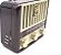 Radio retro am / fm/ recarregavel meier m-125bt - Imagem 3