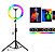 Ring light rgb led 26 cm 12" poleg+tripe 2,10 cm - Imagem 3