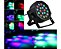 Led canhao de luz festa mini flat par light pjl18 - Imagem 4
