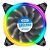 Cooler led para processador gabinete knup kp-vr310 - Imagem 1