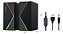 Caixa de som multimidia rgb usb mp3 pc mac kapbom ka-1015 - Imagem 4