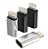 Adaptador conector tipo c para ios iphone - Imagem 1