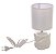 Abajur de mesa com base em ceramica interponte hq69808 - Imagem 2