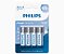 Pilha alcalina philips aa lr6p4b/59 - Imagem 1