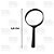 Lupa mini 50 mm troya tools try-6071 - Imagem 2