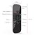Controle remoto air mouse com teclado para tv/pc google voz 2.4g wireless lelong le-7705 - Imagem 3