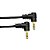 Cabo p2 x p2 audio 90 graus 1.5mts x-cell xc-p2-9a - Imagem 1