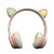 Fone de ouvido bluetooth gatinho led altomex b-19 - Imagem 1