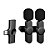 Microfone de lapela wireless bluetooth tipo c com 2 unid - Imagem 3