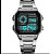 Relogio digital metalizado esportivo estilo g-shock tomate mtx-009 - Imagem 1