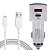 Kit carregador de celular ios veicular 20w usb-c para iphone - Imagem 1