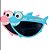 Lousa magica tablet infantil 20,5cmx31cm tubarao shark lg328 - Imagem 1