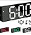 Relogio de mesa despertador digital led kapbom ka-7052 - Imagem 1