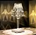 Abajur diamond cristal recarregavel - Imagem 1