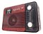 Radio retro am/fm recarregavel atomo rra-140 - Imagem 1