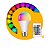Lampada led rgb com controle remoto luatek lk-rgb-7w - Imagem 2