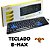 Teclado com fio padrao abnt2 b-max bm-t02 t01 - Imagem 1