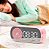 Caixa de som e relogio digital com despertador bluetooth/tf/radio recarregavel altomex ad-521 - Imagem 1