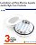 Luminaria led impermeavel rgb colorido com controle remoto kapbom ka-l18 - Imagem 2