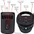 Caixa de som bluetooth/tf/fm radio/usb/aux/mic recarregavel  3'' kts-1225Caixa De Som Bluetooth - Modelo Kts-1225 Pendri - Imagem 3