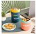 Marmita comcolher termica 530 ml soup cup no.6713 - Imagem 1