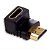 Conector adaptador em L hdmi it-blue le-05 - Imagem 1