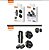 Microfone de lapela wireless bluetooth ios com 2 unid kaidi kmf4-a - Imagem 2