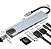 Adaptador tipo c -rj45-sd-hdtva-usb3.0-tipoc-pd mm--911 - Imagem 2