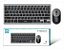 Kit de teclado e mouse sem fio wireless victory vt-1011 - Imagem 1