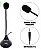 Microfone multimidia audio hi-fi p2 tomate mt-1027 - Imagem 2