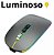 Mouse sem fio recarregavel bluetooth ox'gold ms-04b - Imagem 1