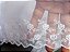 BT014 - 10,00cm x 13,70m | Renda Tule Bordado 100% Poliéster Branco - Imagem 4