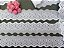 BA015 - 5,00cm x 13,70m | Bordado Inglês 100% Algodão Branco - Imagem 1
