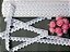 RA002 - 1,40cm x 10,00m | Renda Algodão - Branco - Imagem 3