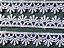 GP033 - 1,50cm x 13,70m | Renda Guipure 100% Poliéster Branco - Imagem 4