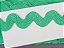 334/03 - Sianinha 9mm x 10m | Verde Angra 107 - 100% viscose - Imagem 2