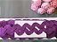 334/03 - Sianinha 9mm x 10m | Roxo 21 - 100% viscose - Imagem 2