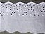 BA031 - 7,00cm x 10,00m | Bordado Inglês 100% Algodão Branco - Imagem 6
