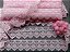 GP049 - 5,00cm x 13,70m | Renda Guipure 100% Poliéster Rosa Bebê - Imagem 1