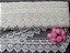 GP049 - 5,00cm x 13,70m | Renda Guipure 100% Poliéster Creme - Imagem 1