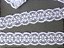BT011 - 1,80cm x 13,70m | Renda Tule Bordado 100% Poliéster Branco - Imagem 4