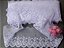 BT009 - 10,50cm x 13,70m | Renda Tule Bordado 100% Poliéster Branco - Imagem 1