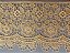 CL620 - 11,00cm x 13,70m | Renda Guipure 100% Poliéster Dourado - Imagem 5