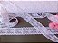 BT016 - 2,50cm x 13,70m | Renda Tule Bordado 100% Poliéster Branco - Imagem 1