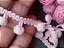 Pompom rosa bebê 1.6 cm - 10m - Imagem 2