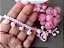 Pompom rosa bebê 1.6 cm - 10m - Imagem 1