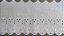 BP031 - 10,00cm x 13,70m | Bordado Inglês Alg. c/ Poliéster Branco - Imagem 2