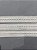 BA053- 3,5 cm x 13,70m | Bordado 100% Algodão Branco - Imagem 1