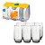 Jogo copo lights 300ml 6pcs nadir figueiredo - Imagem 1