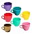 Xícaras Acrílica de Café Colors 70ml Kit c/6 un - Imagem 1